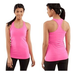 LULULELMON ATHLETICA Cool Racerback Tank In Pink Size 6